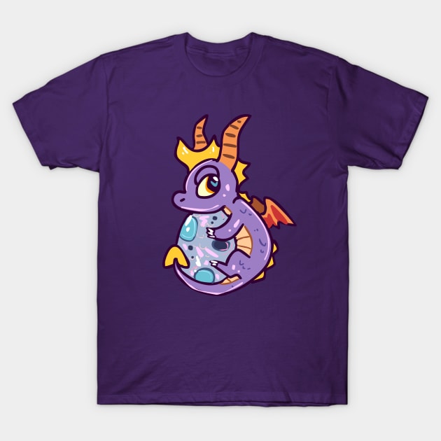 Spyro with Egg T-Shirt by sky665